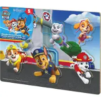Paw Patrol - Wooden Figures Puzzle With Sound (Eng