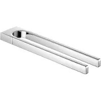 Keuco Porte-serviettes Moll 2 bras 34 cm chromé rigide 12719