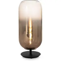 Artemide Lampe de Table , Gople Mini, Brun / rouille, Salon / séjour, Verre, Design