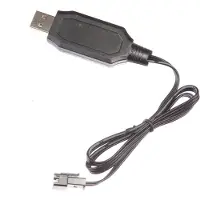 Carrera Câble USB 1A pour batteries LiFePo4 6,4V