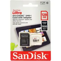 SanDisk Ultra Micro Sdxc 128gb Class 10 Memory Card Blanc,Noir