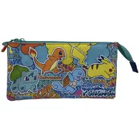 Pokémon Porte-plume triple adaptable Pokemon Urban Colors