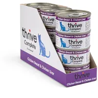Thrive Complete Chat - Chicken Breast & Chicken Liver - 12 x 75 g