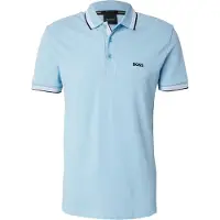 BOSS pour homme. 50469055 Polo essentiel bleu (S), Casuel, Coton, Manche courte