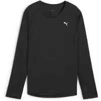 Puma T-shirt fonctionnel 'Velocity' noir / blanc