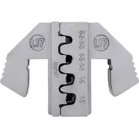 Toolcraft TO-9625860 Crimpeinsatz MCP 6.3/4.8K & SPT Kontakt 0.2 bis 2.5 mm²