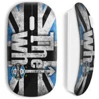 MANIACASE Souris sans fil - - The Who Music - Clé USB wifi incluse - Compatible Mac et PC - Couleur bleue