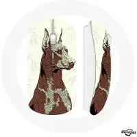 MANIACASE Souris Sans Fil Doberman Race de chiens
