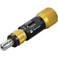 Toolcraft TO-9627246 Electronique et mécanique de précision Tournevis dynamométrique Taille (Hexagone externe)