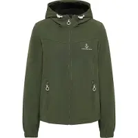 Dreimaster Maritim Veste fonctionnelle vert / blanc