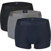 JOOP! Boxers bleu marine / gris chiné / noir