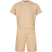 INDICODE JEANS Tenue d'intérieur 'Comfy' beige