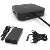 ITEC i-tec USB-C Dual Display Docking Station with Power Delivery 65W + Universal Cha