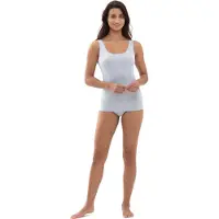 Mey Maillot de corps gris chiné