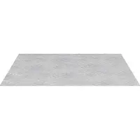 vidaXL Escalier Marchepied Carré 4 pcs Argent 40 x 40 cm Aluminium