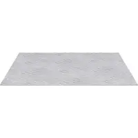 vidaXL Escalier Marchepied Carré 4 pcs Argent 30 x 30 cm Aluminium