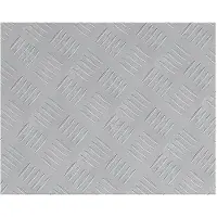 vidaXL Escalier Escalier à angle droit 4 pcs Argent 50 x 40 cm Aluminium