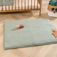 Little Olly Tapis de parc – Lulu Vert | 75x95cm | Rectangulaire |
