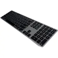 Matias - Clavier sans fil AZERTY pour MacBook - gris métallisé - FK418BTB-FR