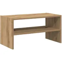 vidaXL Étagère à chaussures empilable chêne artisanal 60x30x30,5 cm