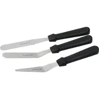 Kitchencraft Coffret De Couteaux à Peindre Acier Inoxydable 3 Unités