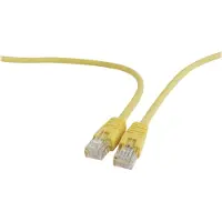 Gembird - Cordon de raccordement - RJ-45 (M) pour RJ-45 (M) - 1.5 m - UTP - CAT 5e - moulé - jaune