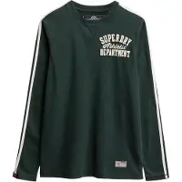 Superdry T-Shirt 'ATHLETIC' sapin / blanc