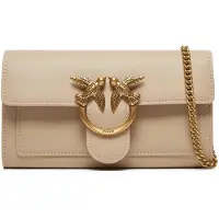 Pinko Porte-monnaies 'LOVE ONE' beige