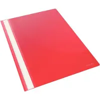 Esselte Classeur avec agrafes, A4, 25 pièces, rouge (A4, 25x)