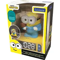 Lexibook Réveil avec Veilleuse Les Minions en 3D