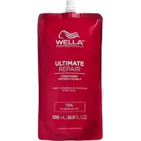 Wella Ultimate Repair Conditioner après-shampoing hydratant pour cheveux abîmés et colorés náhradní náplň 500 ml