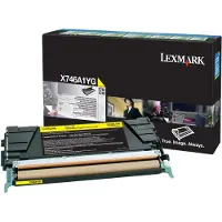 Lexmark X746A1YG - Jaune - Toner
