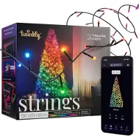 Twinkly Strings - 750 RGB Lights String Black Wire Plug Type F (60 m)