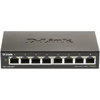 D-Link Smart Managed Switch 8 Ports Noir One Size / EU Plug 220V