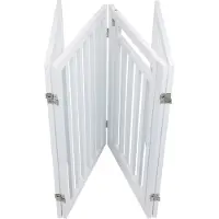 Trixie - Barrière pour chien avec porte 4-pièces