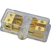 Sinuslive Bloc de distribution de fusibles pour 2 fusibles SG 2x 25mm² - 2x 10mm