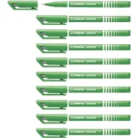 Stabilo Fineliner Sensor, largeur de trait 0,3 ou 0,7 mm, 4 couleurs au choix, 10 pièces (10x)