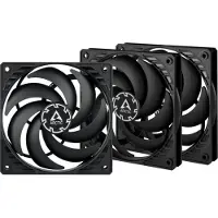 Arctic Ventilateur P12 Slim Pwm Pm Value Pack 3 Pièces
