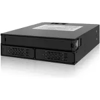 Raidsonic MB994IPO-3SB Backplane IcyDock 2x6,3cm SATAI-III/SAS in 1x5,25" HDD/SSD