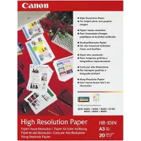 Canon HR-101 - A3 (297 x 420 mm) 20 feuille(s) papier uni - pour BJC-6500; i6500, 9100, 9950; PIXMA iP6210D, iP6310D; S4500, 6300, 9000