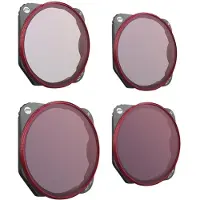 PGYtech Set Of 4 Filters Tech Nd-pl 8/16/32/64 For Dji Mavic 3/mavic 3 Cine P-26a-034 Noir