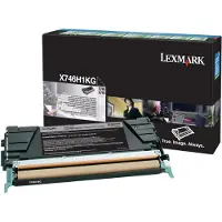 Lexmark X746H1KG - Noir - Toner - Grande capacité