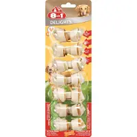 8In1 Delights chicken bones os de poulet XS pour chien