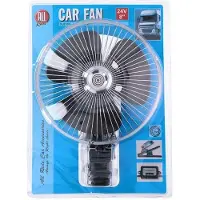 Allride Ventilateur Truck - 24 V - 20 cm - avec pince - 2 m de câble - 2 étages