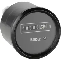 BAUSER Compteur horaire DC rond 10-80Vdc 588.2