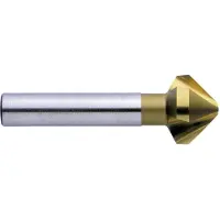 Exact Fraise conique à lamer 6.3 mm HSS TiN 055 (5 mm)