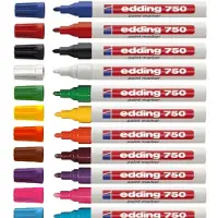 Edding 750 Permanent Marker 10 Units Jaune Enfants
