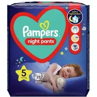 Pampers Night Pants Size 5 culottes de protection jetables pour la nuit 12-17 kg 22 pcs
