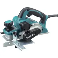 Makita KP 0810 J Rabot à feuillure 850 watts 82 mm largeur de rabotage + Makpac