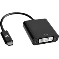 V7 - Adaptateur vidéo externe - USB-C - DVI - Noir